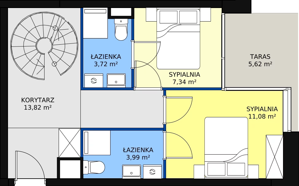 Zalety apartamentu 74.39 m², C.0.3