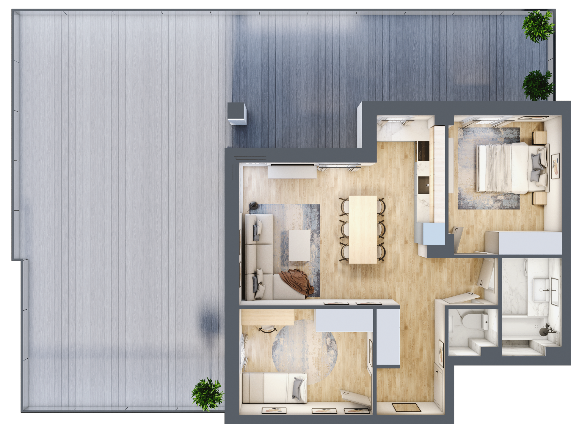 Apartament 62,34 m², parter, oferta nr F29, Piano Park bud. D,F, Suwałki, Czarnoziem, ul. Witolda "Rotmistrza" Pileckiego