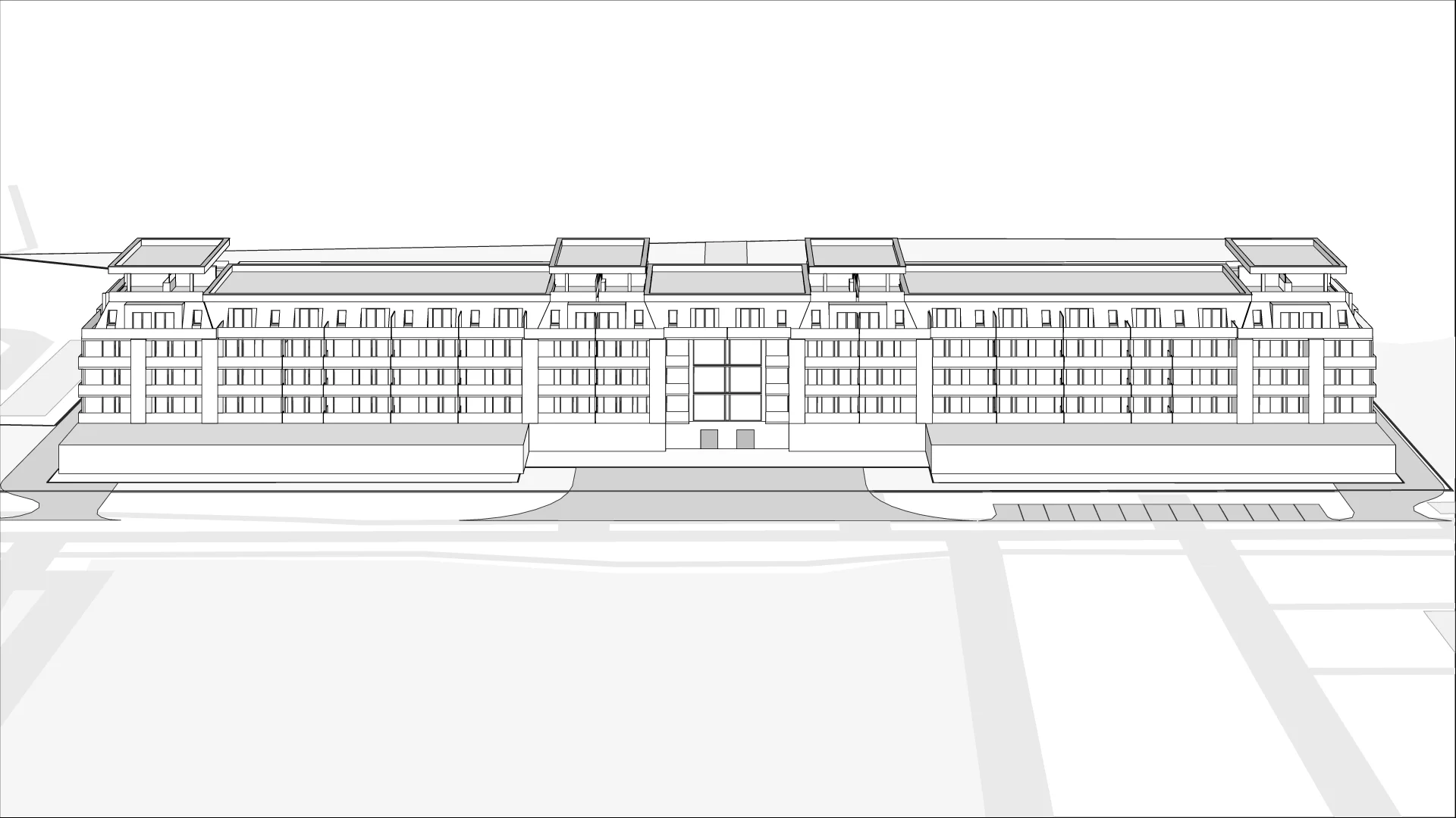 Wirtualna makieta 3D inwestycji Apartamenty Marina Rogowo