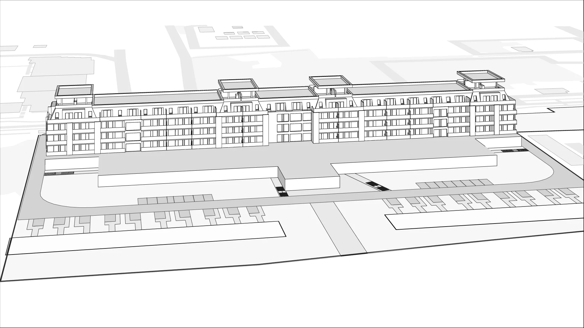 Wirtualna makieta 3D apartamentu 38.07 m², 127