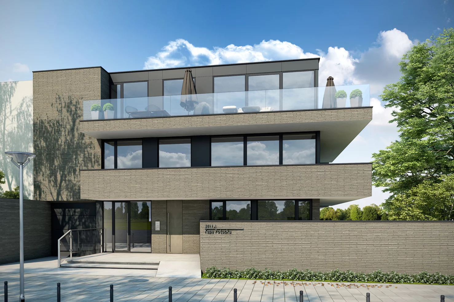 Apartamenty WILLA Kępa Potocka Warszawa Bielany ul. Gwiaździsta 69D
