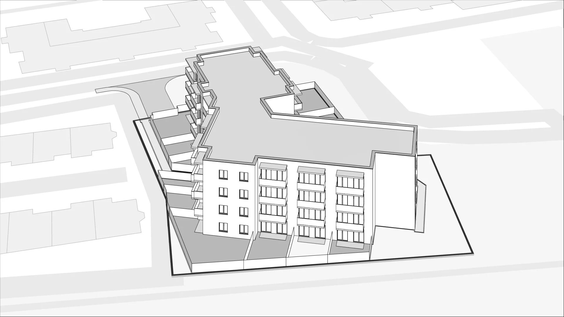 Wirtualna makieta 3D lokalu inwestycyjnego 37.92 m², U0-5