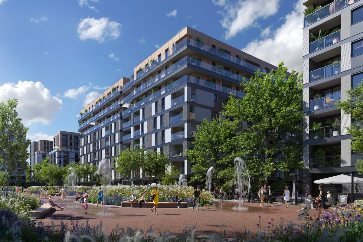 Apartamenty Goplana Budynek F Poznań Jeżyce ul. św. Wawrzyńca