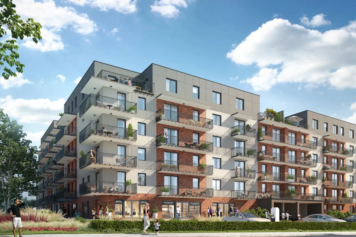 Apartamenty Tarasy Bernardyńskie Kalisz Śródmieście ul. Kazimierza Mystkowskiego