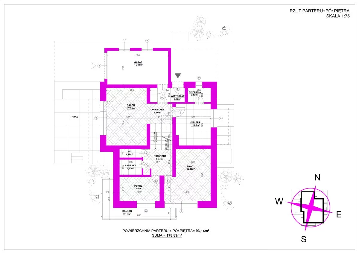 Dom 164,80 m², oferta nr , PNO646537, Wieliczka, Różana