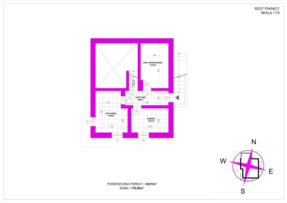 Dom 164,80 m², oferta nr , PNO646537, Wieliczka, Różana