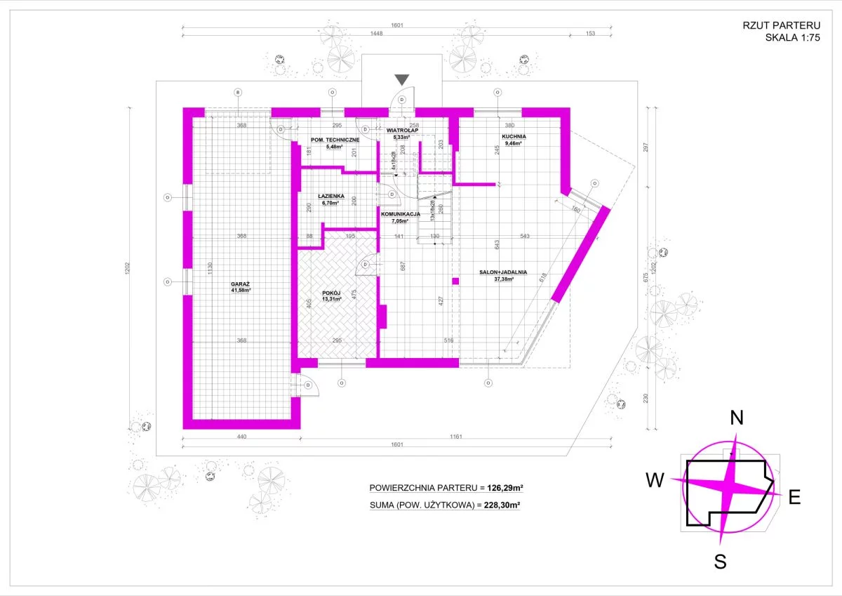 Dom 228,00 m², oferta nr , PNO573538, Mogilany, Zagórska