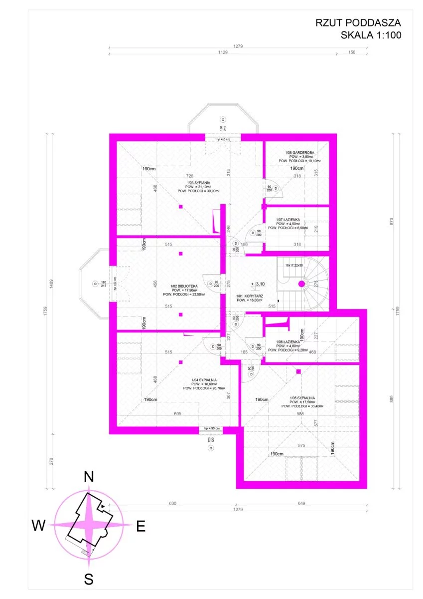 Dom 347,00 m², oferta nr , PNO162906, Sygneczów