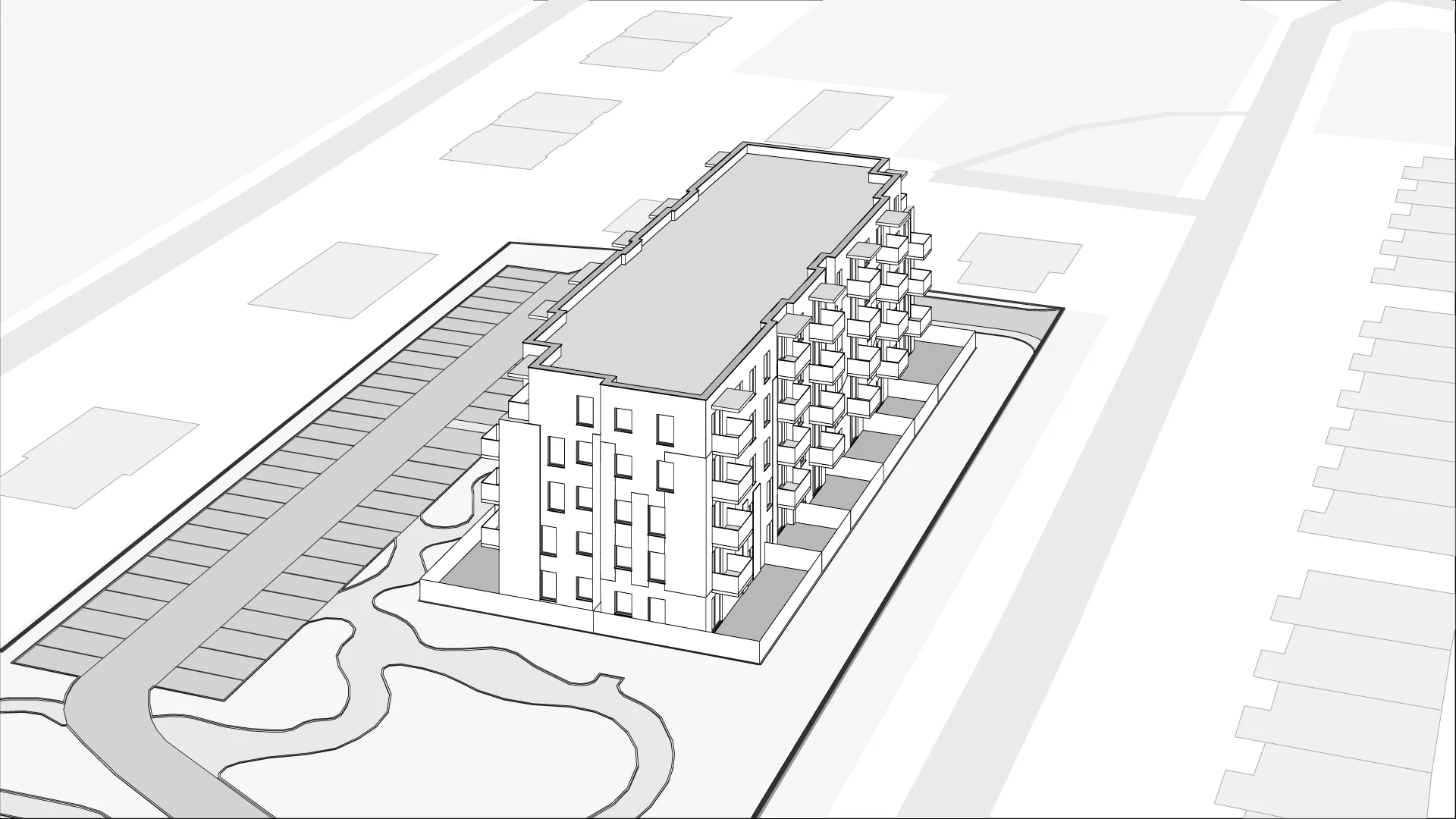 Wirtualna makieta 3D mieszkania 64.21 m², 1.2.09
