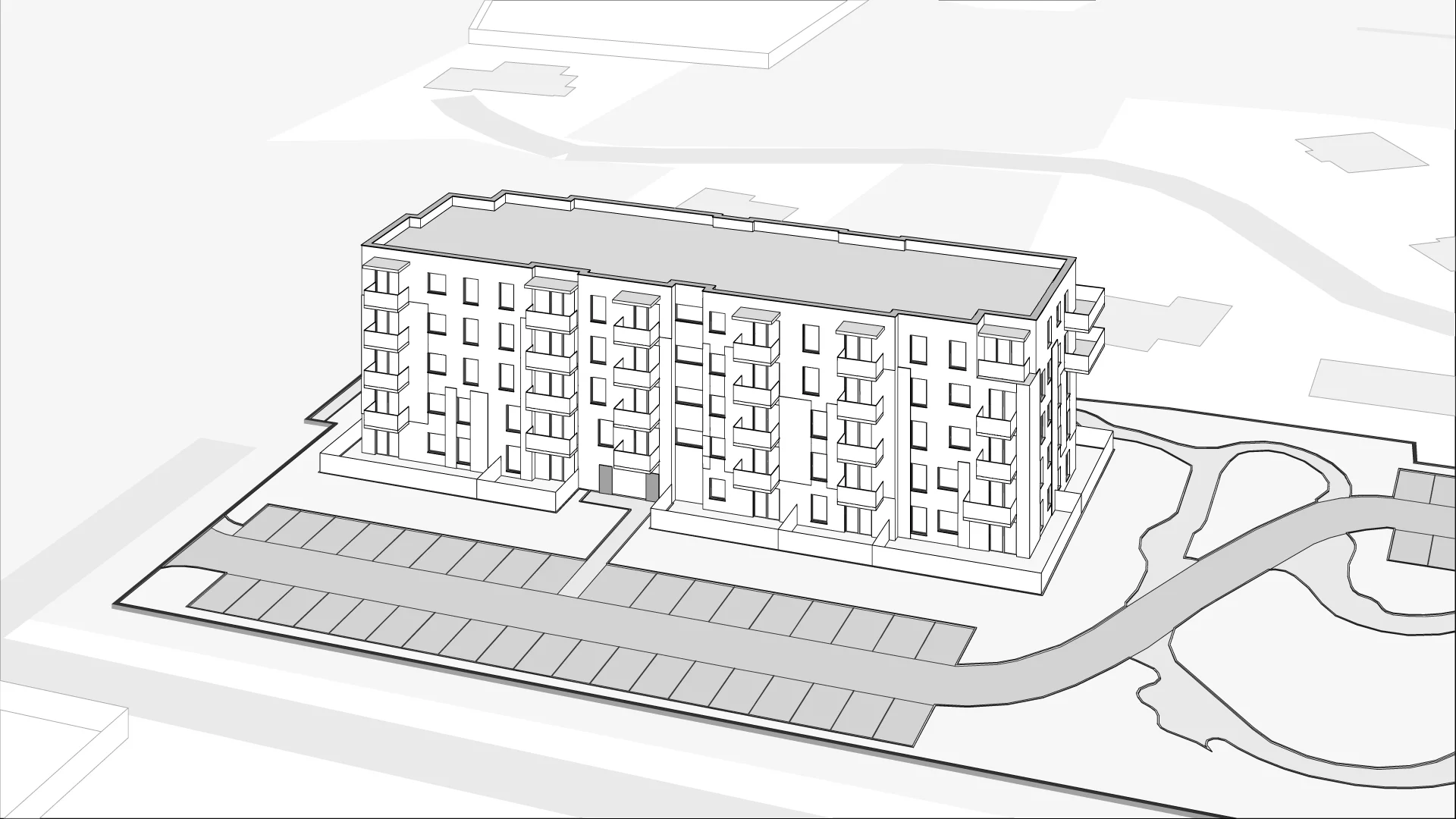 Wirtualna makieta 3D mieszkania 33.8 m², 2.2.12