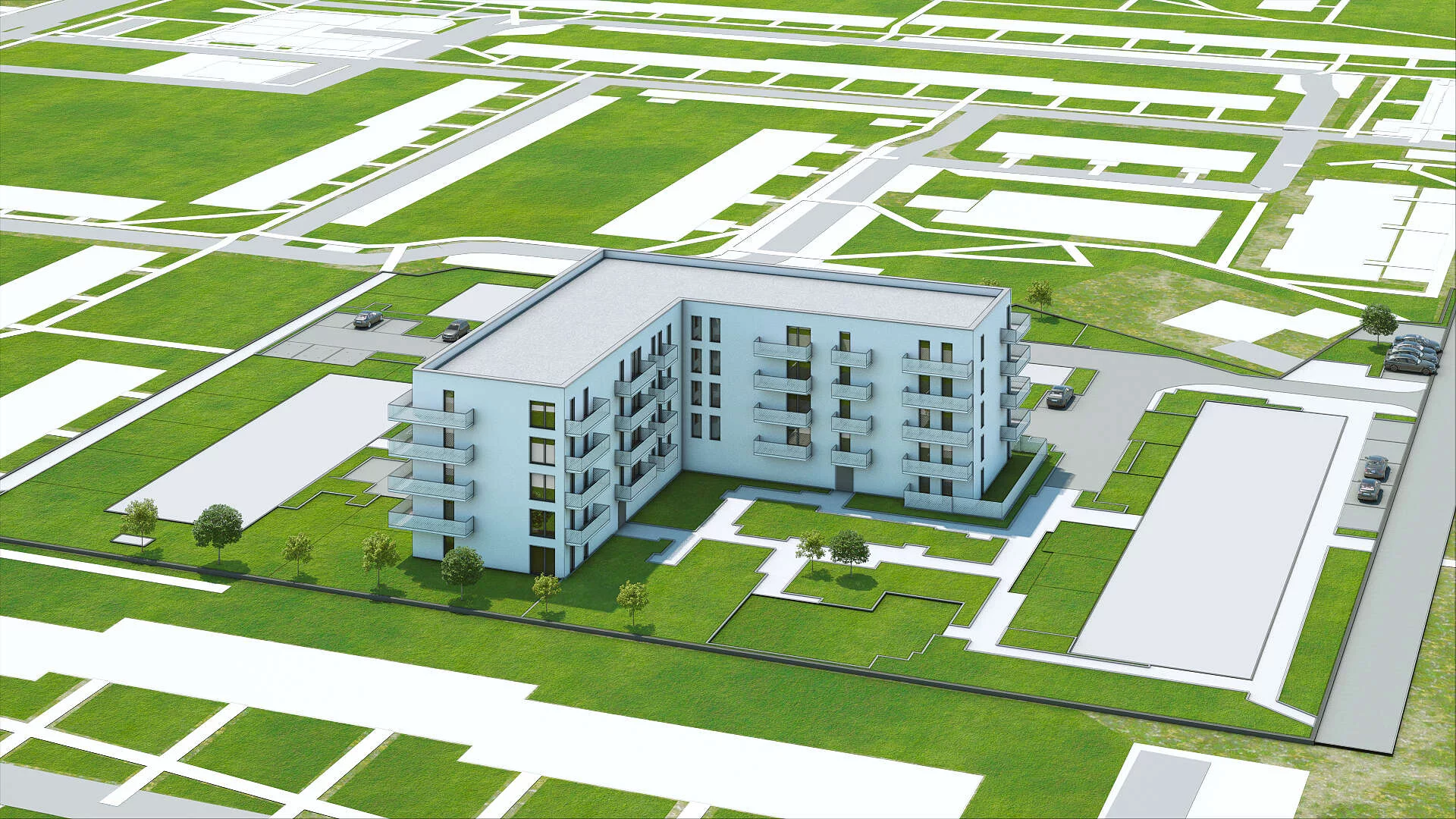 Wirtualna makieta 3D mieszkania 30.14 m², C45