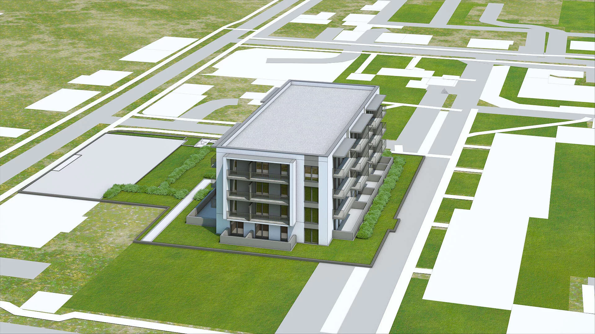 Wirtualna makieta 3D apartamentu 98.39 m², II_0_8