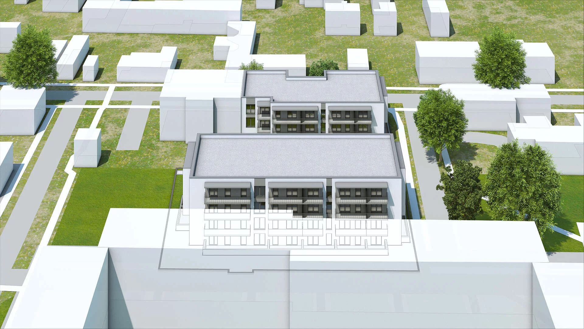 Wirtualna makieta 3D inwestycji Pryncypalna 66