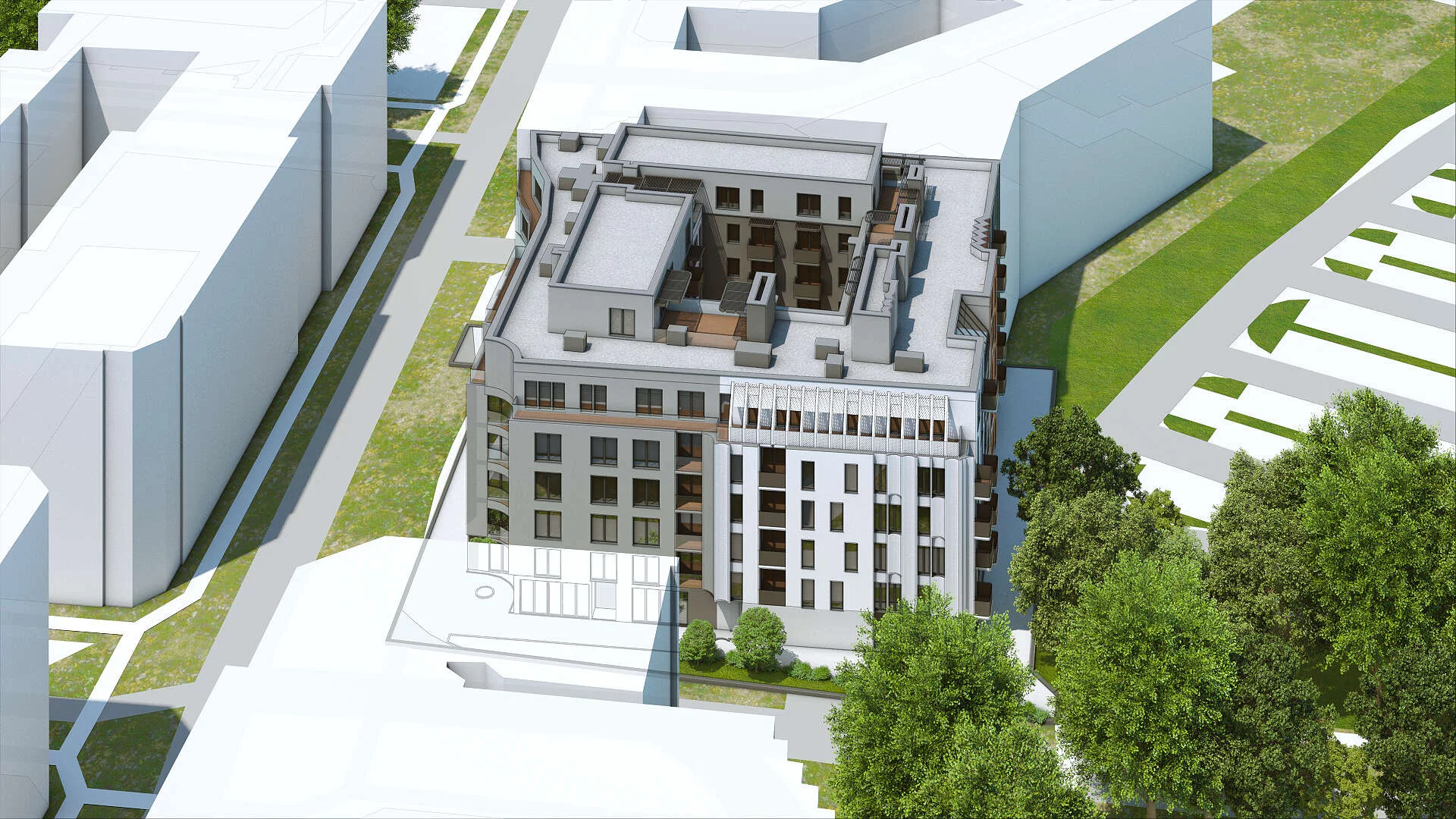 Wirtualna makieta 3D apartamentu 49.65 m², 86