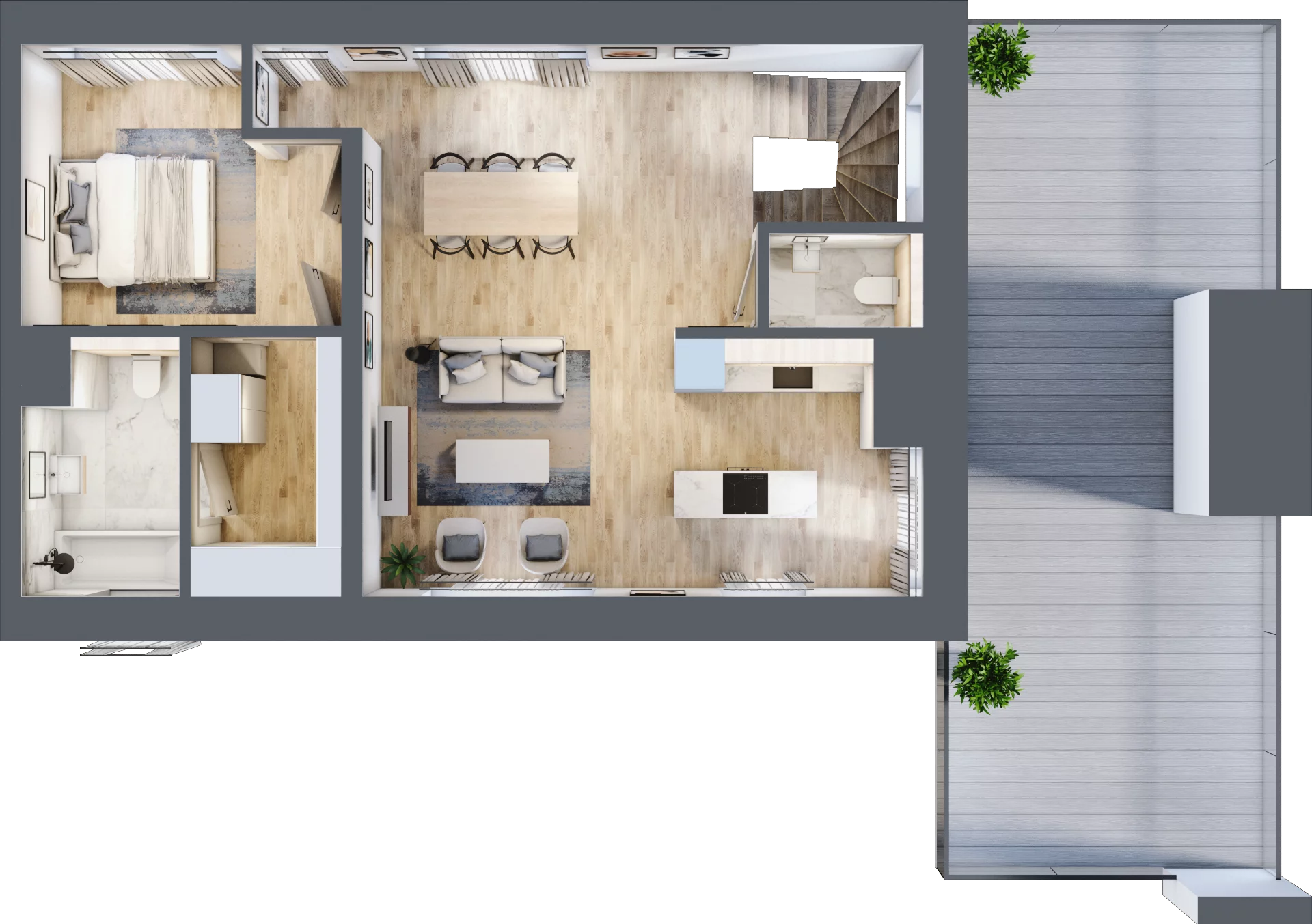 4 pokoje, apartament 109,30 m², piętro 5, oferta nr 34, Kamienica Garbary 68, Poznań, Stare Miasto, Garbary, ul. Garbary 68