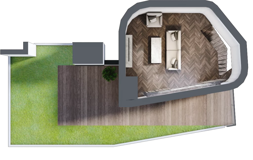 2 pokoje, penthouse 50,90 m², piętro 7, oferta nr 24, Rezydencja Krochmalna 44, Warszawa, Wola, Mirów, ul. Krochmalna 44