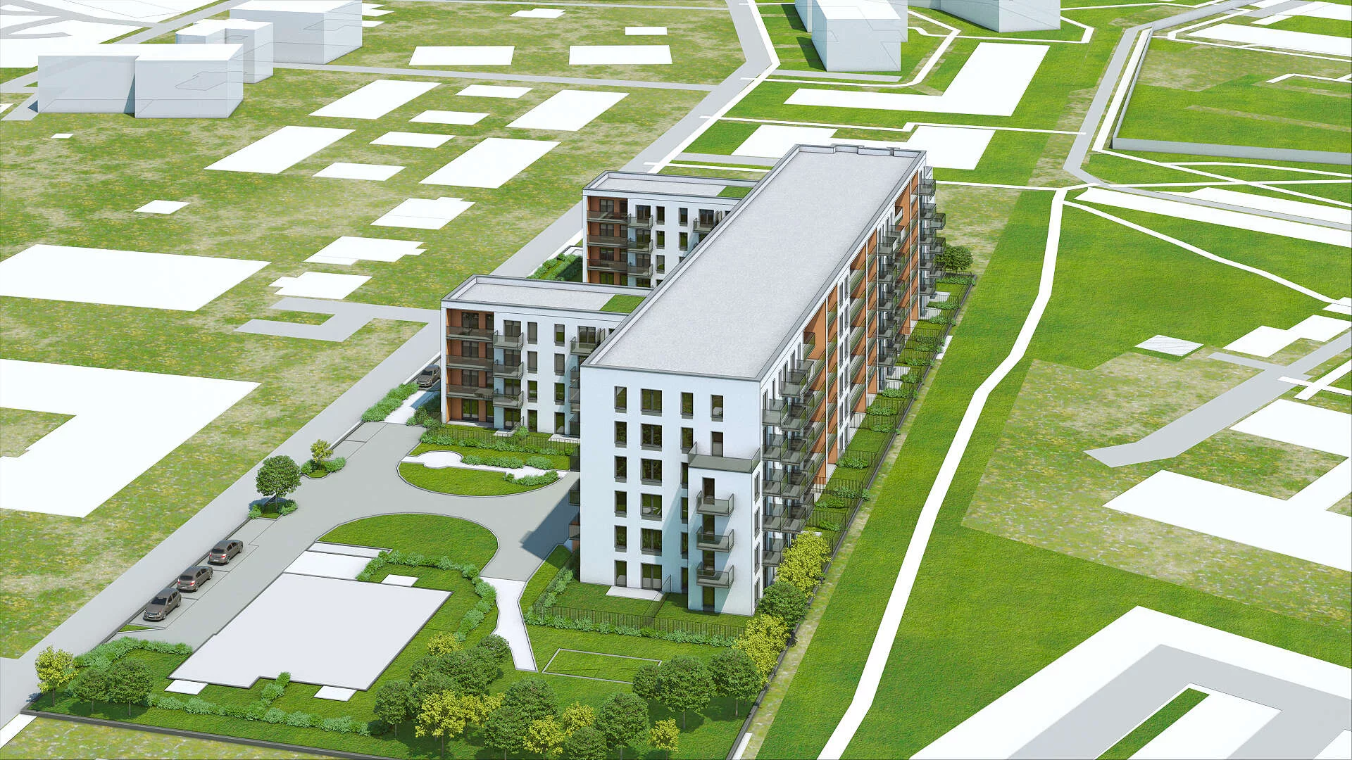Wirtualna makieta 3D apartamentu 76.7 m², A/4/4.1