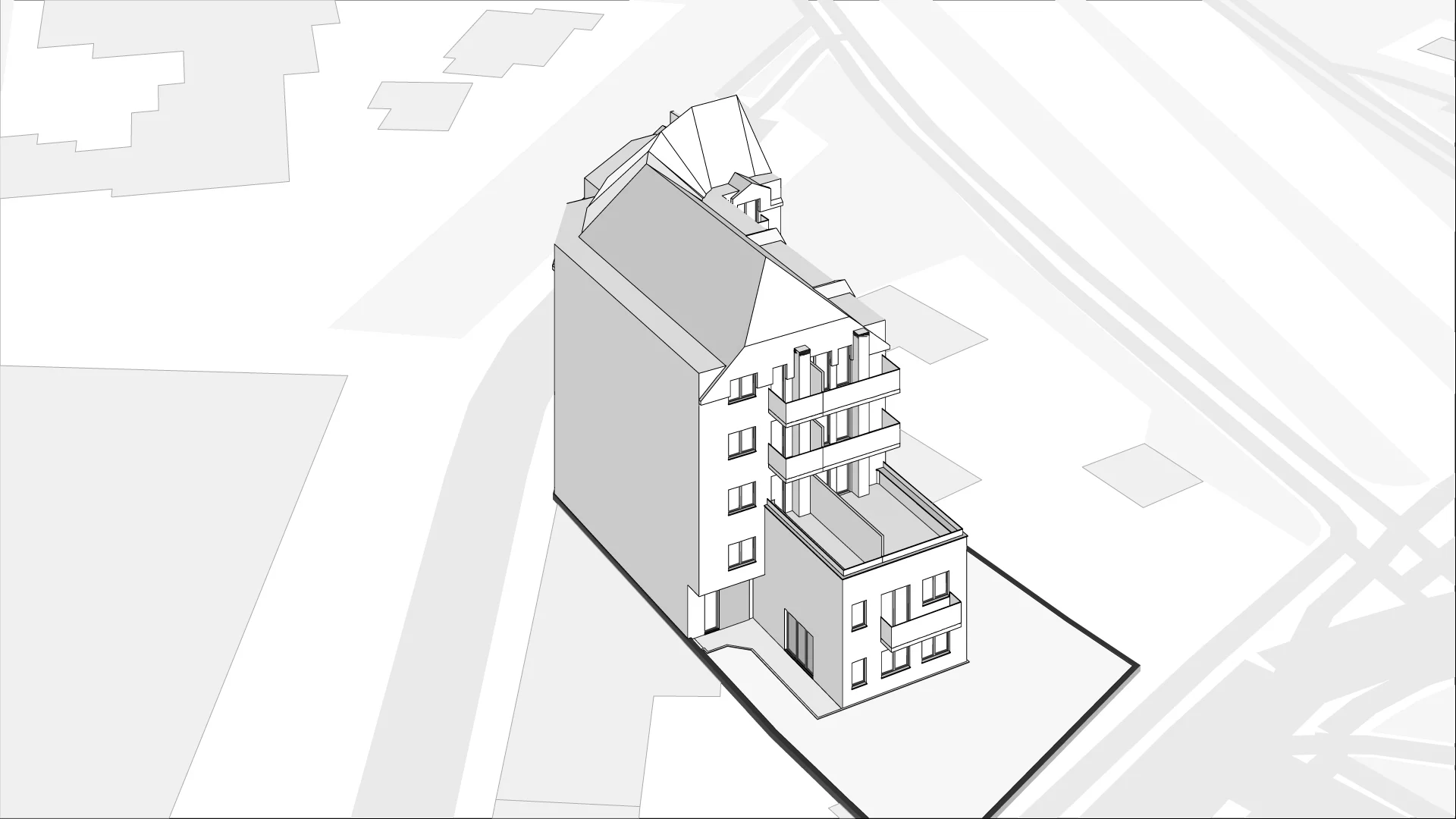 Wirtualna makieta 3D mieszkania 56.1 m², 25