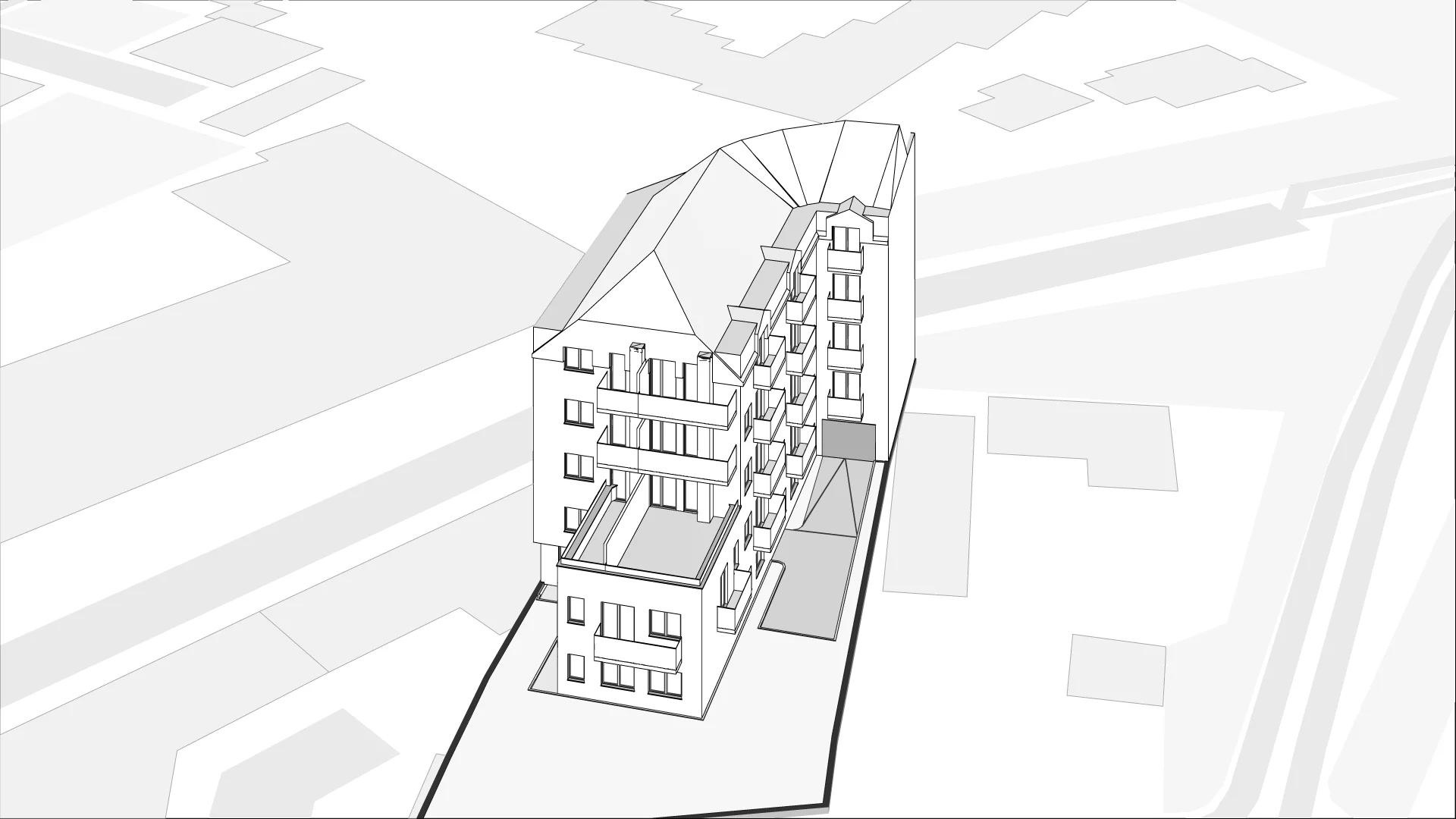 Wirtualna makieta 3D mieszkania 62.3 m², 24