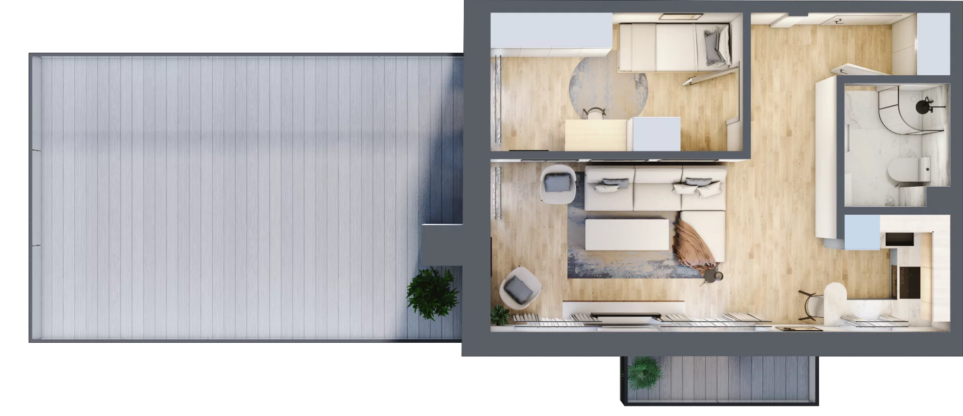 2 pokoje, mieszkanie 40,50 m², piętro 2, oferta nr 9, Kamienica przy ul. Starodomaszowskiej, Kielce, Centrum, ul. Starodomaszowska 38