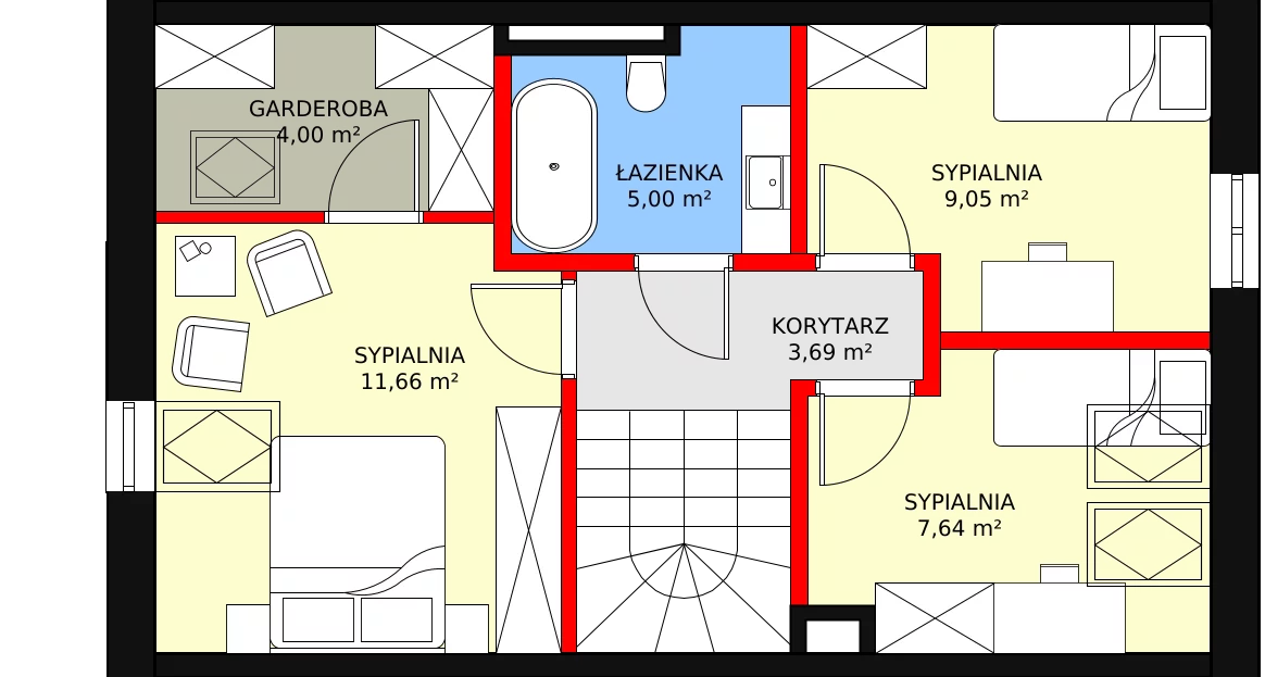 Dom 94,69 m², oferta nr 12, Zielona Widawa, Wrocław, Widawa, Psie Pole, ul. Cholewkarska