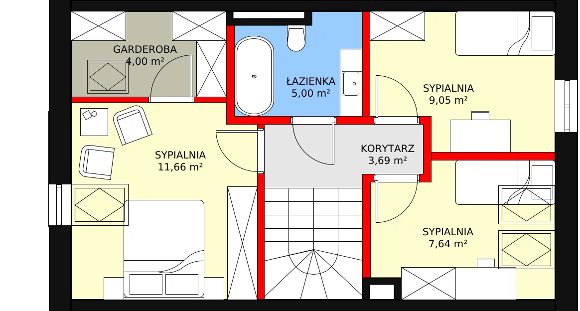 Dom 94,69 m², oferta nr 14, Zielona Widawa, Wrocław, Widawa, Psie Pole, ul. Cholewkarska