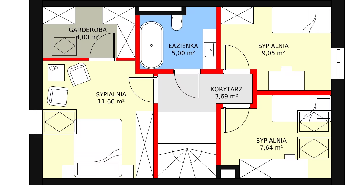 Dom 94,69 m², oferta nr 16, Zielona Widawa, Wrocław, Widawa, Psie Pole, ul. Cholewkarska