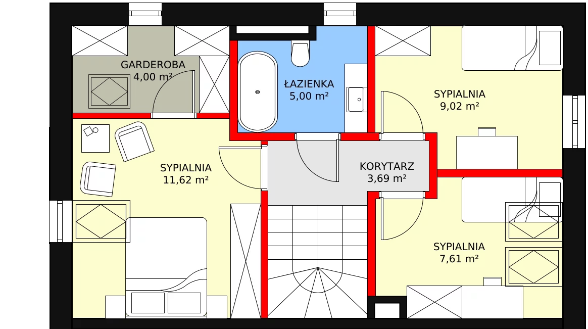 Dom 94,51 m², oferta nr 90, Zielona Widawa, Wrocław, Widawa, Psie Pole, ul. Cholewkarska