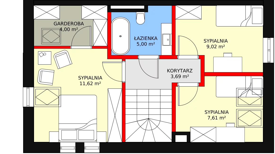 Dom 94,51 m², oferta nr 98, Zielona Widawa, Wrocław, Widawa, Psie Pole, ul. Cholewkarska