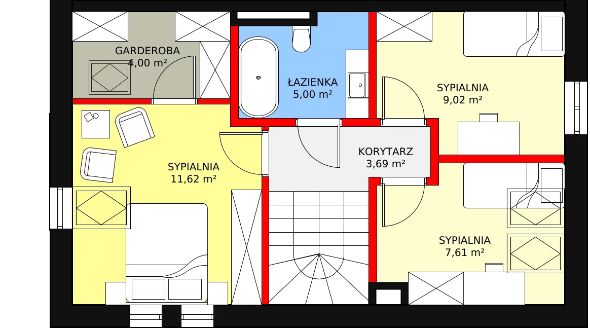 Dom 94,51 m², oferta nr 118, Zielona Widawa, Wrocław, Widawa, Psie Pole, ul. Cholewkarska