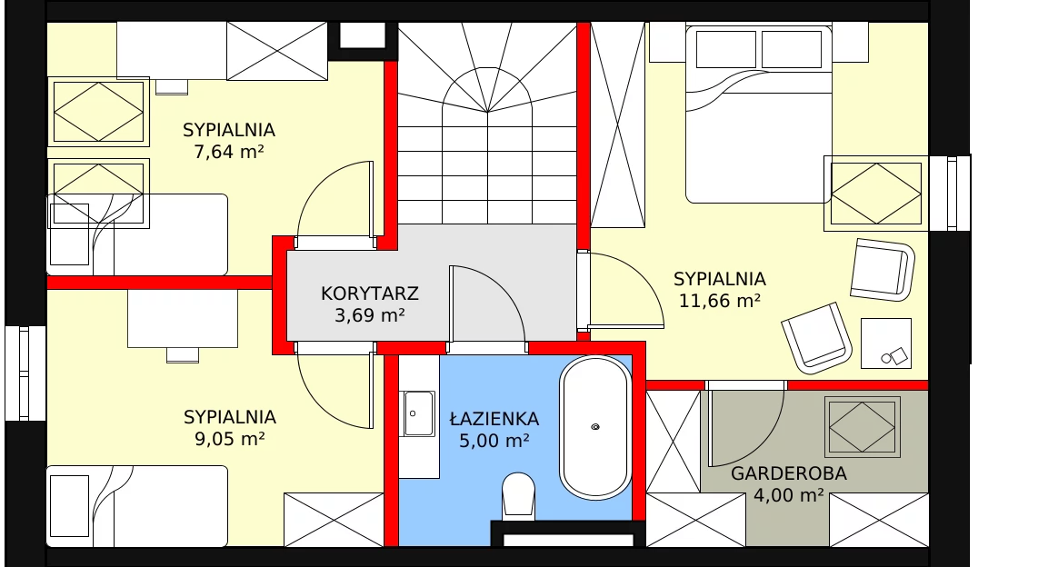 Dom 94,69 m², oferta nr 34, Zielona Widawa, Wrocław, Widawa, Psie Pole, ul. Cholewkarska