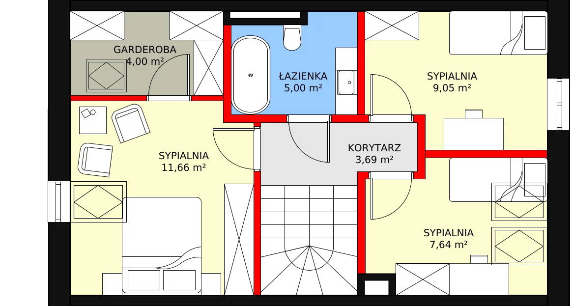 Dom 94,69 m², oferta nr 50, Zielona Widawa, Wrocław, Widawa, Psie Pole, ul. Cholewkarska