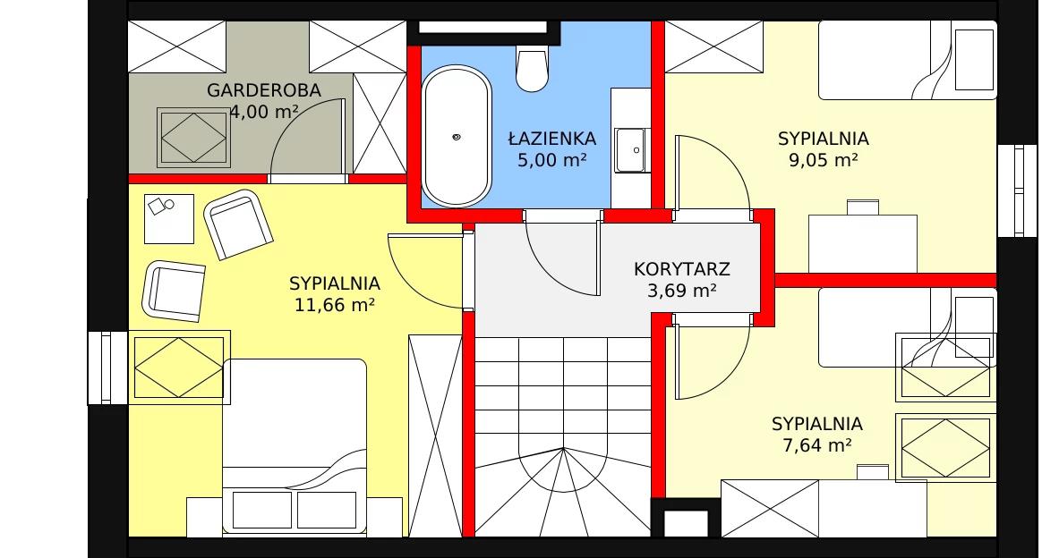 Dom 94,69 m², oferta nr 66, Zielona Widawa, Wrocław, Widawa, Psie Pole, ul. Cholewkarska