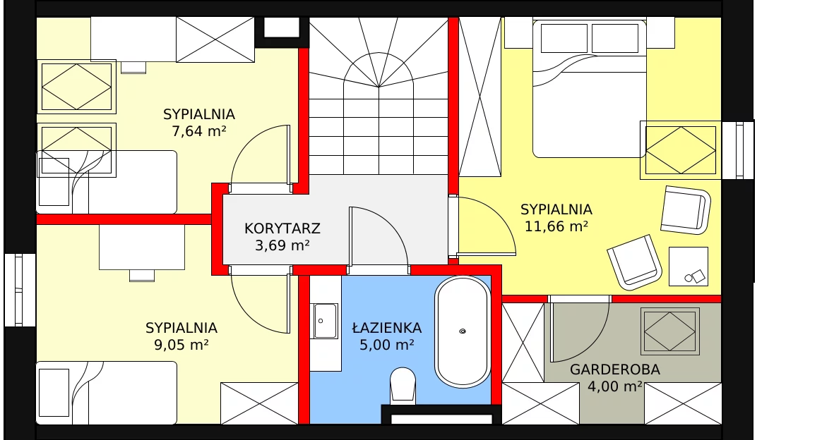 Dom 94,69 m², oferta nr 84, Zielona Widawa, Wrocław, Widawa, Psie Pole, ul. Cholewkarska