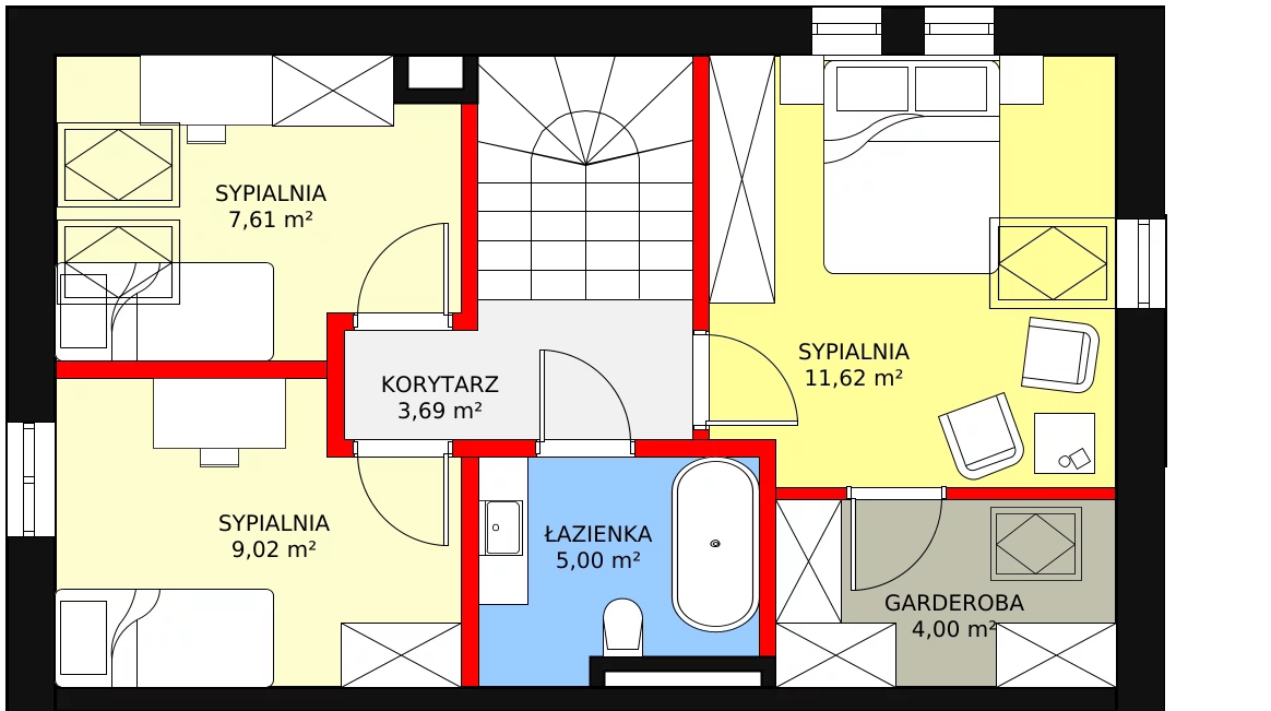 Dom 94,51 m², oferta nr 88, Zielona Widawa, Wrocław, Widawa, Psie Pole, ul. Cholewkarska