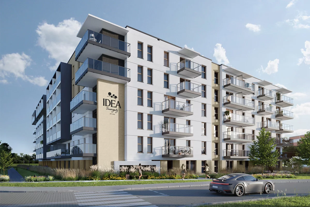 Nowe Mieszkanie, 41,47 m², 2 pokoje, 1 piętro, oferta nr A3.1.2