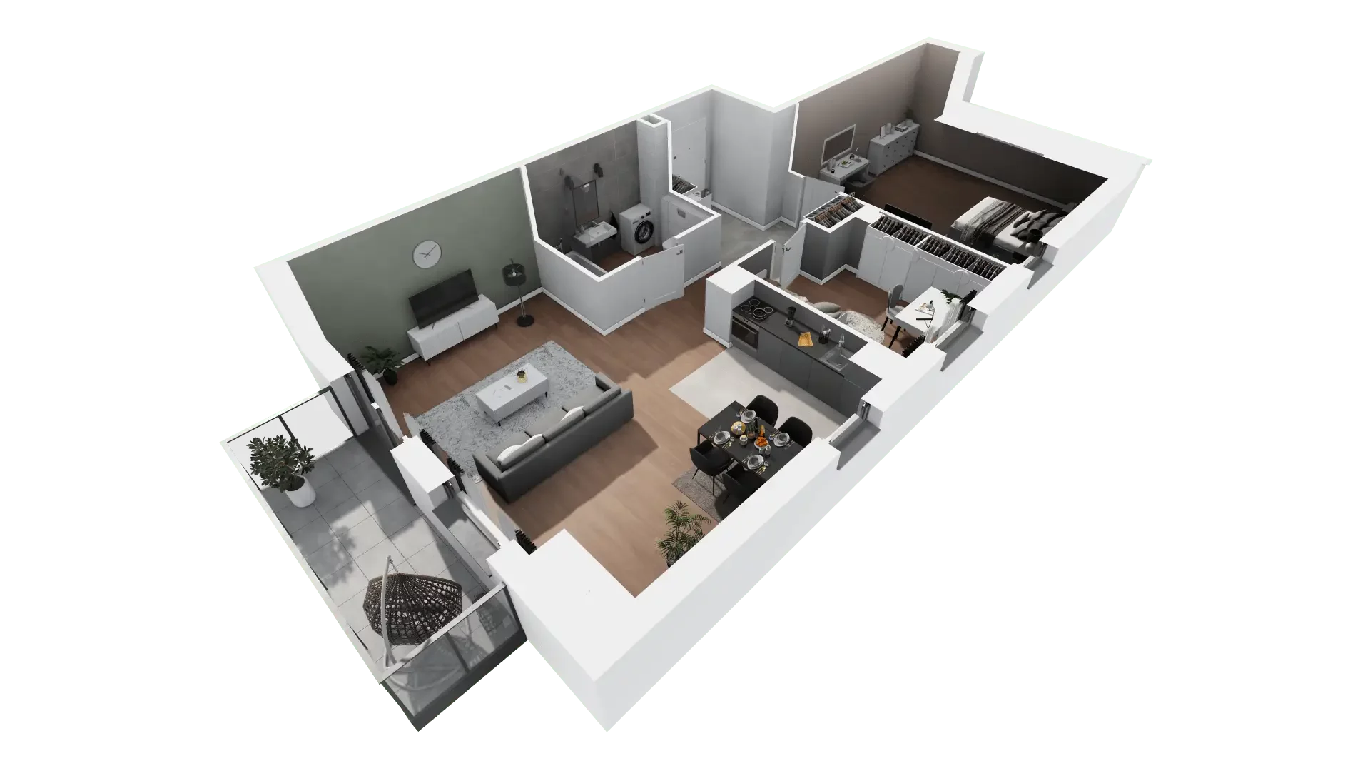 Mieszkanie 74,66 m², piętro 4, oferta nr A4-26, ATAL Apollina, Kowale, ul. Apollina