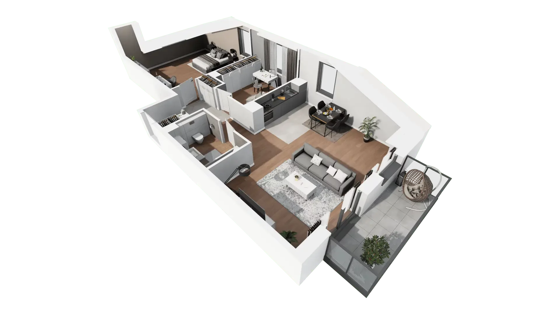 Mieszkanie 74,66 m², piętro 4, oferta nr A4-26, ATAL Apollina, Kowale, ul. Apollina