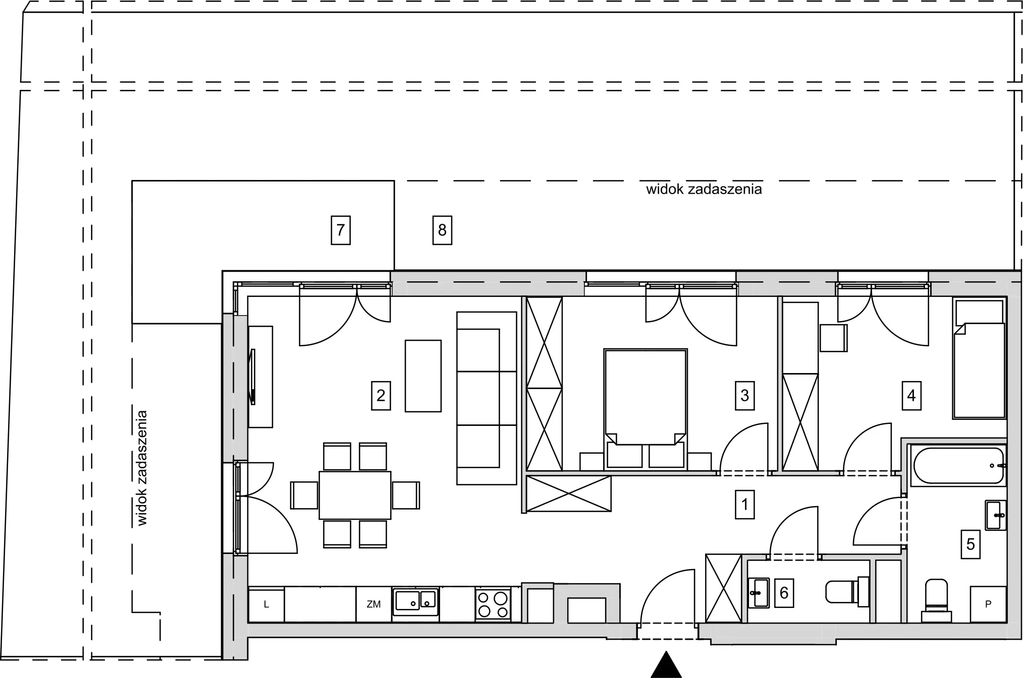 Mieszkanie 65,75 m², parter, oferta nr B11-K1-0-3, ATAL Strachowicka, Wrocław, Żerniki, Fabryczna, ul. Strachowicka