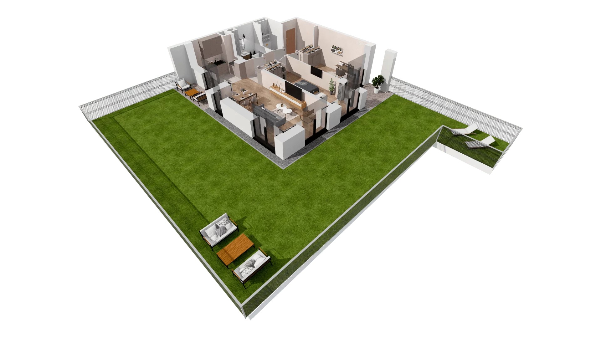 Mieszkanie 76,98 m², parter, oferta nr B2-00-5B, Francuska Park, Katowice, Osiedle Paderewskiego-Muchowiec, Muchowiec, ul. Szybowcowa