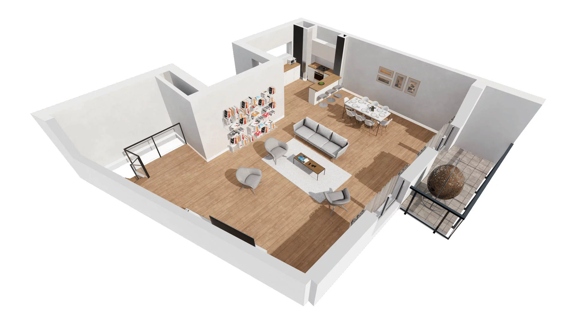 Mieszkanie 150,63 m², piętro 9, oferta nr m55b, Francuska Park, Katowice, Osiedle Paderewskiego-Muchowiec, Muchowiec, ul. Szybowcowa-idx