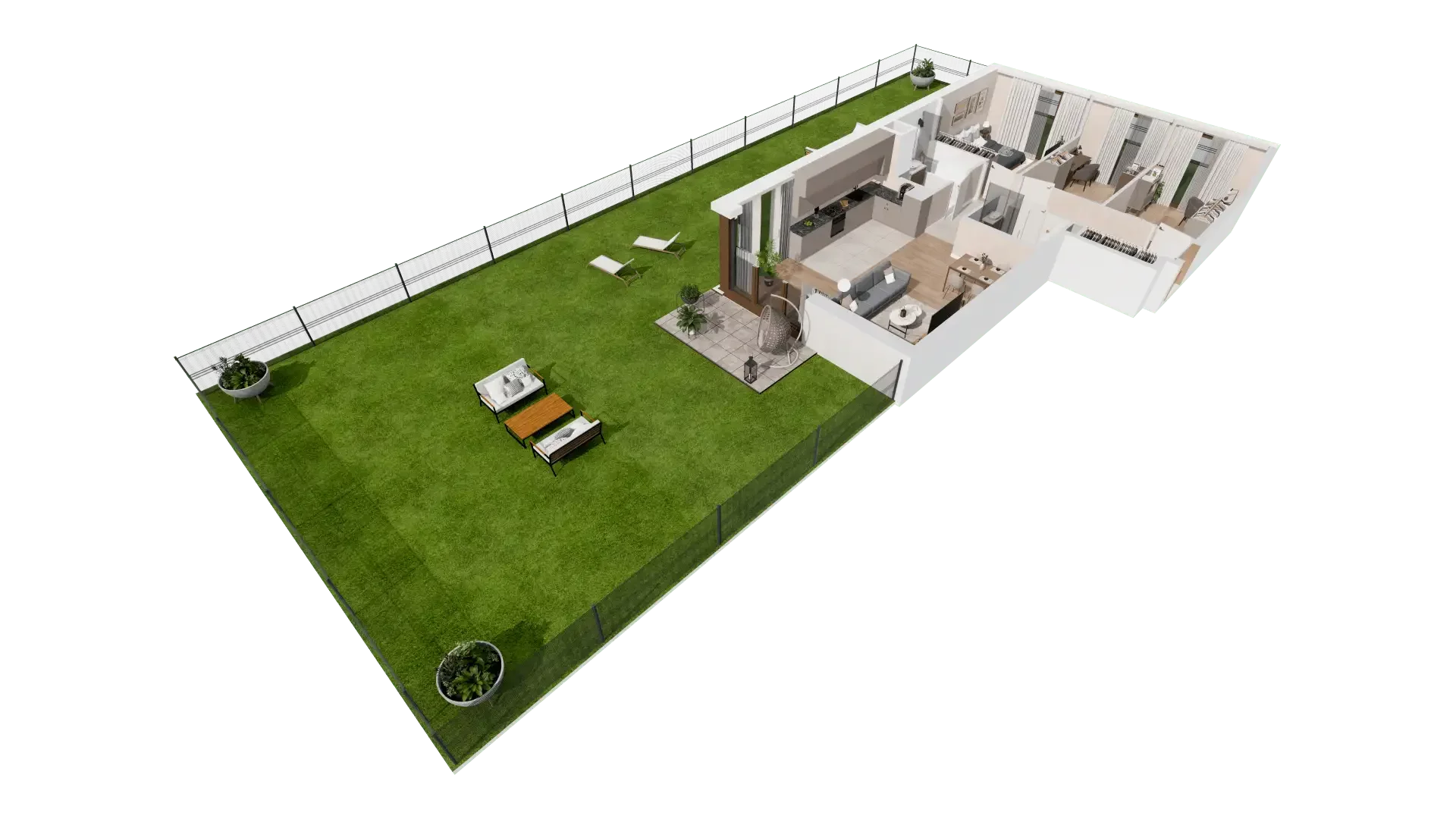 4 pokoje, mieszkanie 79,23 m², parter, oferta nr 6A-0-3, Naramowice Odnova II, Poznań, Naramowice, ul. Bielicowa