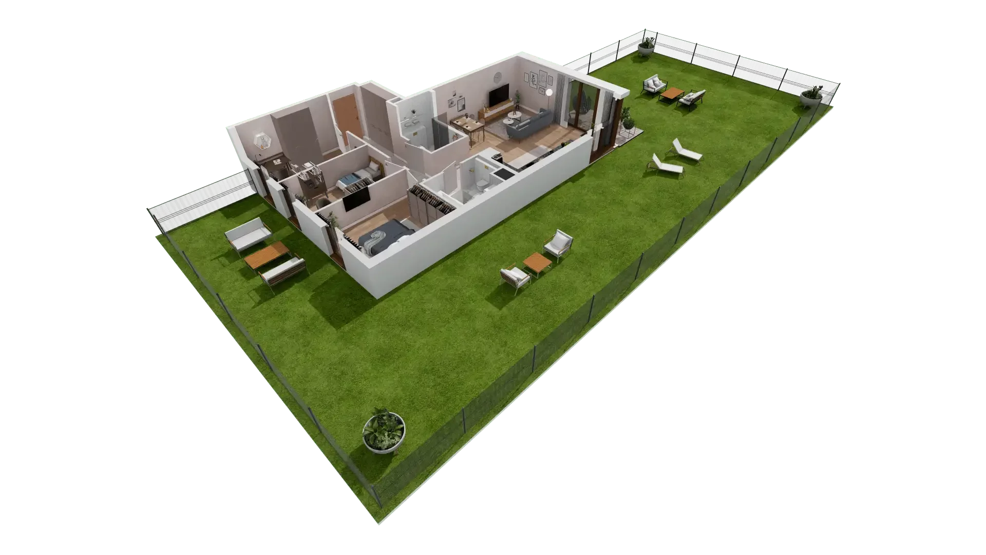4 pokoje, mieszkanie 79,23 m², parter, oferta nr 6A-0-3, Naramowice Odnova II, Poznań, Naramowice, ul. Bielicowa
