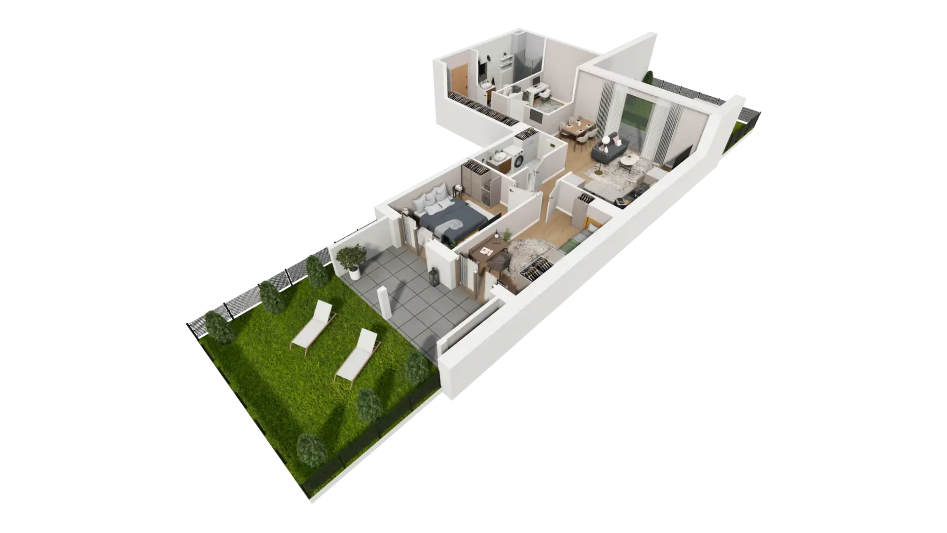 4 pokoje, mieszkanie 78,81 m², parter, oferta nr G.0.2, ATAL Parkowa, Poznań, Nowe Miasto, Osiedle Warszawskie, ul. Mogileńska