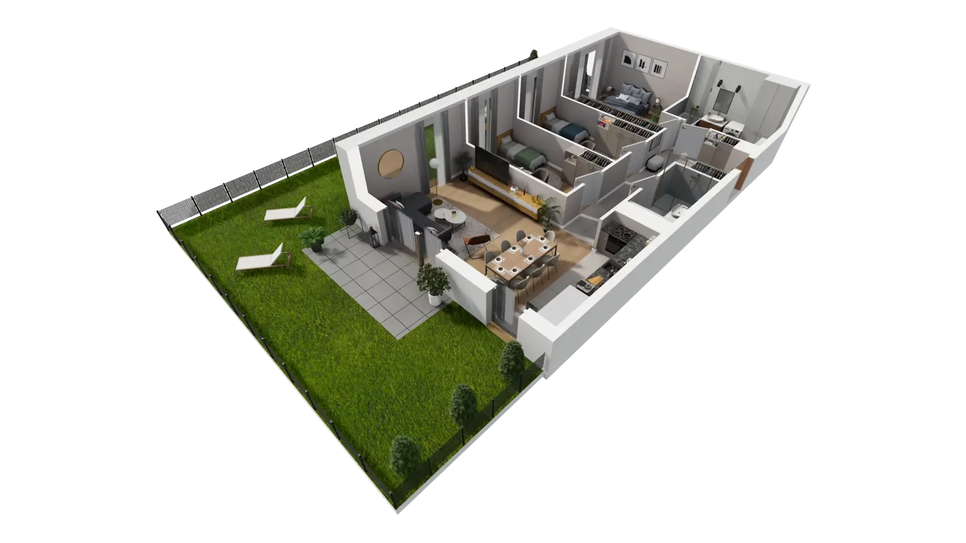 4 pokoje, mieszkanie 82,71 m², parter, oferta nr G.0.4, ATAL Parkowa, Poznań, Nowe Miasto, Osiedle Warszawskie, ul. Mogileńska