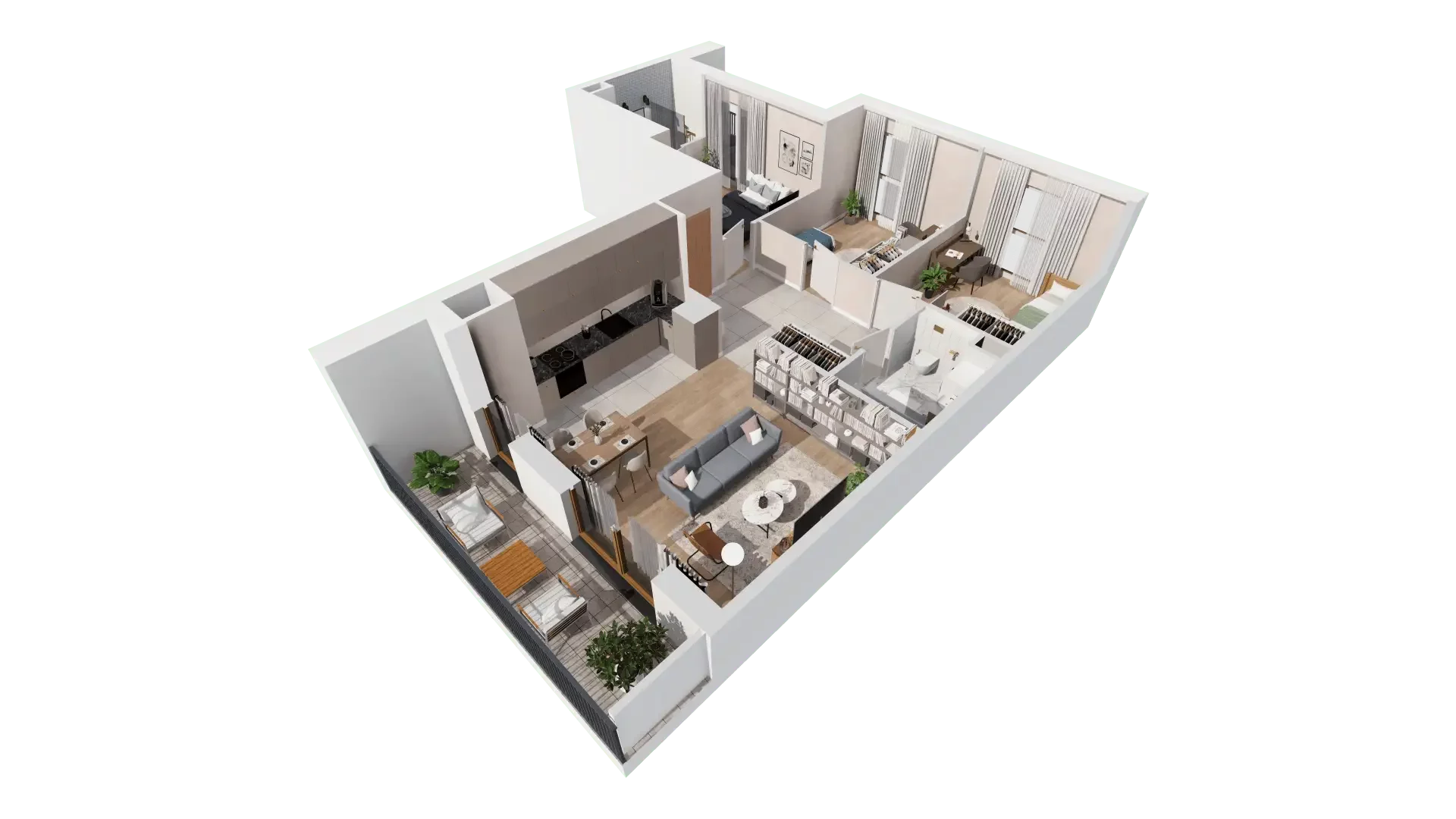 4 pokoje, mieszkanie 76,25 m², piętro 1, oferta nr 1C.1.150, Francuska Park VIIIB, Katowice, Osiedle Paderewskiego-Muchowiec, Muchowiec, ul. Szybowcowa
