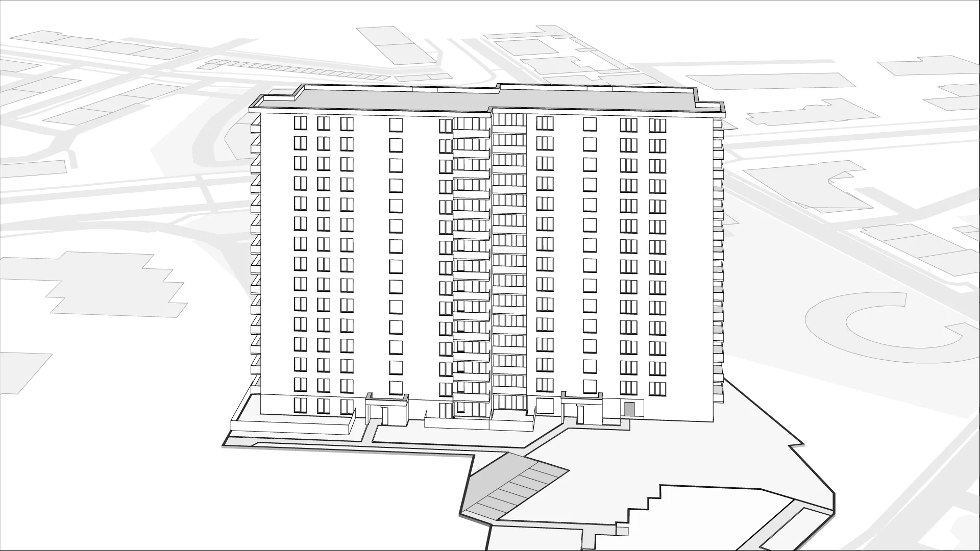 Wirtualna makieta 3D mieszkania 84.4 m², F.2.3.01