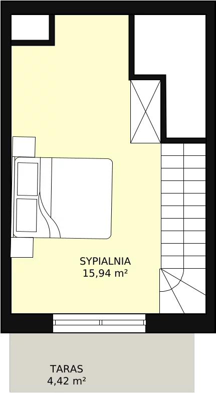 3 pokoje, mieszkanie 80,78 m², piętro 4, oferta nr 1A-4-1, Naramowice Odnova, Poznań, Naramowice, ul. Bielicowa