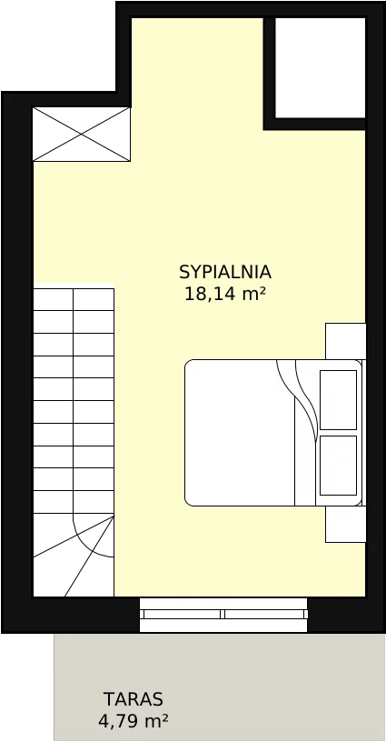 3 pokoje, mieszkanie 80,92 m², piętro 4, oferta nr 2B-4-1, Naramowice Odnova, Poznań, Naramowice, ul. Bielicowa