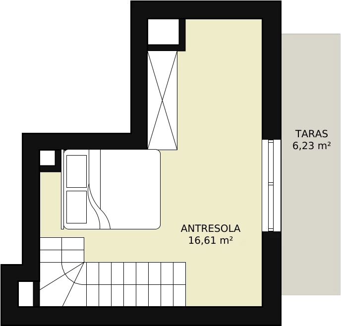 3 pokoje, mieszkanie 84,27 m², piętro 4, oferta nr 3D-4-3, Naramowice Odnova, Poznań, Naramowice, ul. Bielicowa
